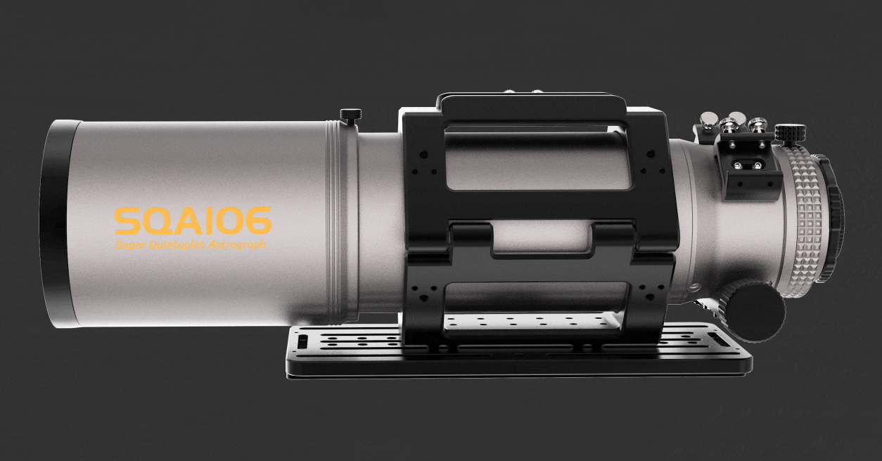 Askar Telescopio SQA106 106 mm apertura F4.8 Quintuplet vetro SD Petzval Astrografo rifrattore OTA, per astrofotografia Deep Sky e astronomia visiva