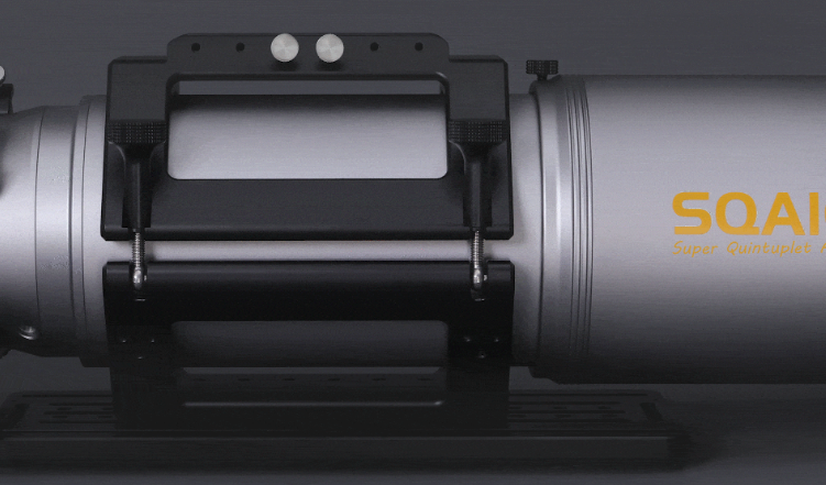 Askar SQA106 integrated tube rings with handle and dovetail base