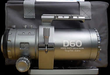 ToupTek HOPE D60 with included soft case for traveling and storage 