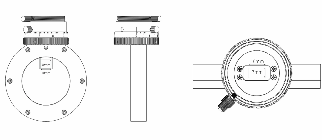 ToupTek OAG-L mechanical specifications