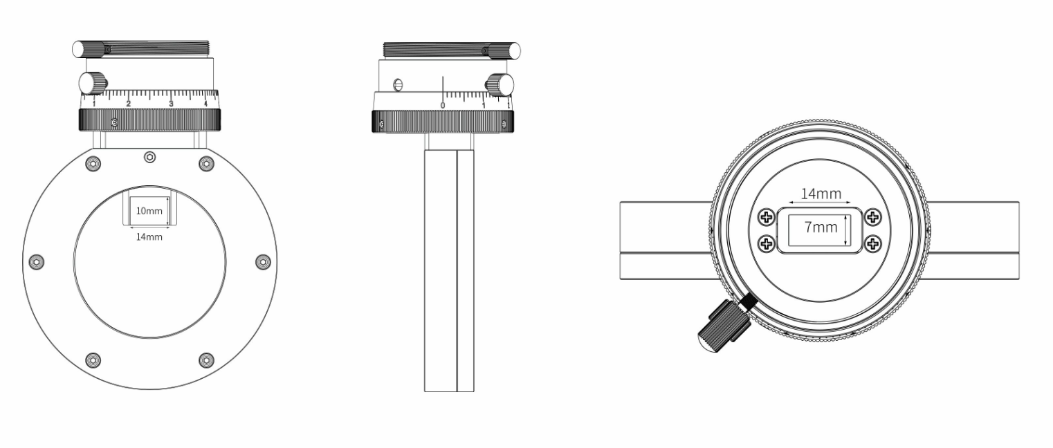 ToupTek OAG-L mechanical specifications