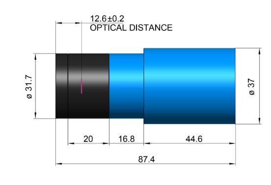 ToupTek ATR432M Cooled Mono Astronomy Camera - BACKFOCUS