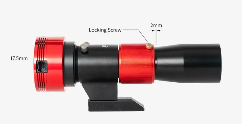 ZWO 30mm f/5 Mini Guide Scope camera focus example