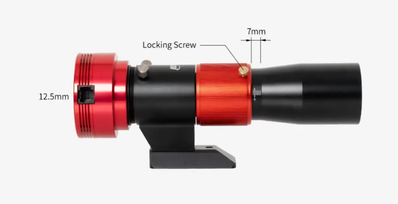 ZWO 30mm f/5 Mini Guide Scope camera focus example