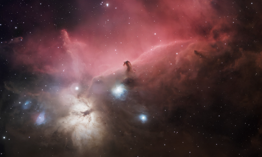 William Optics RedCat 51 III image example of the horsehead nuebula.