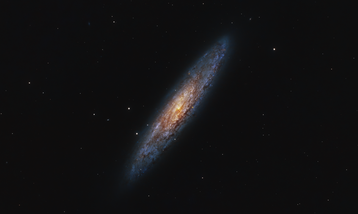Galaxy astro image example. 