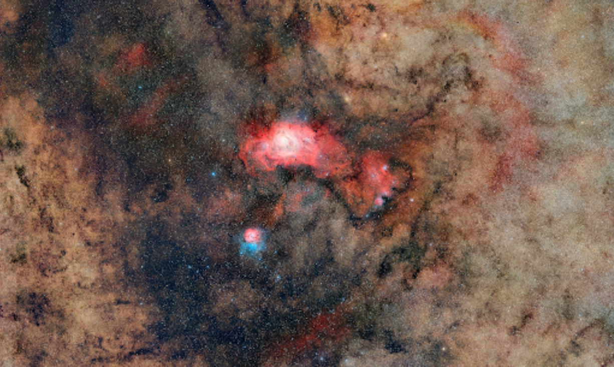 Wide-Field Milky Way Imaging astro example.