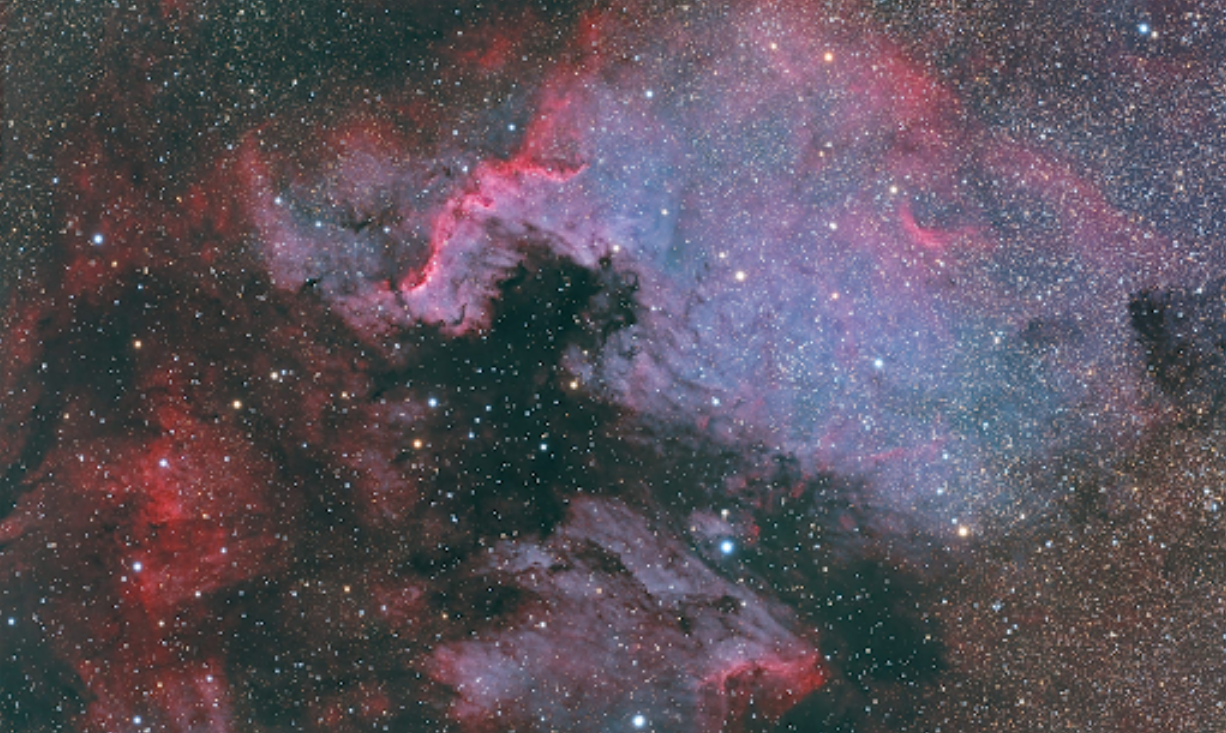 Emission Nebulae astro example.