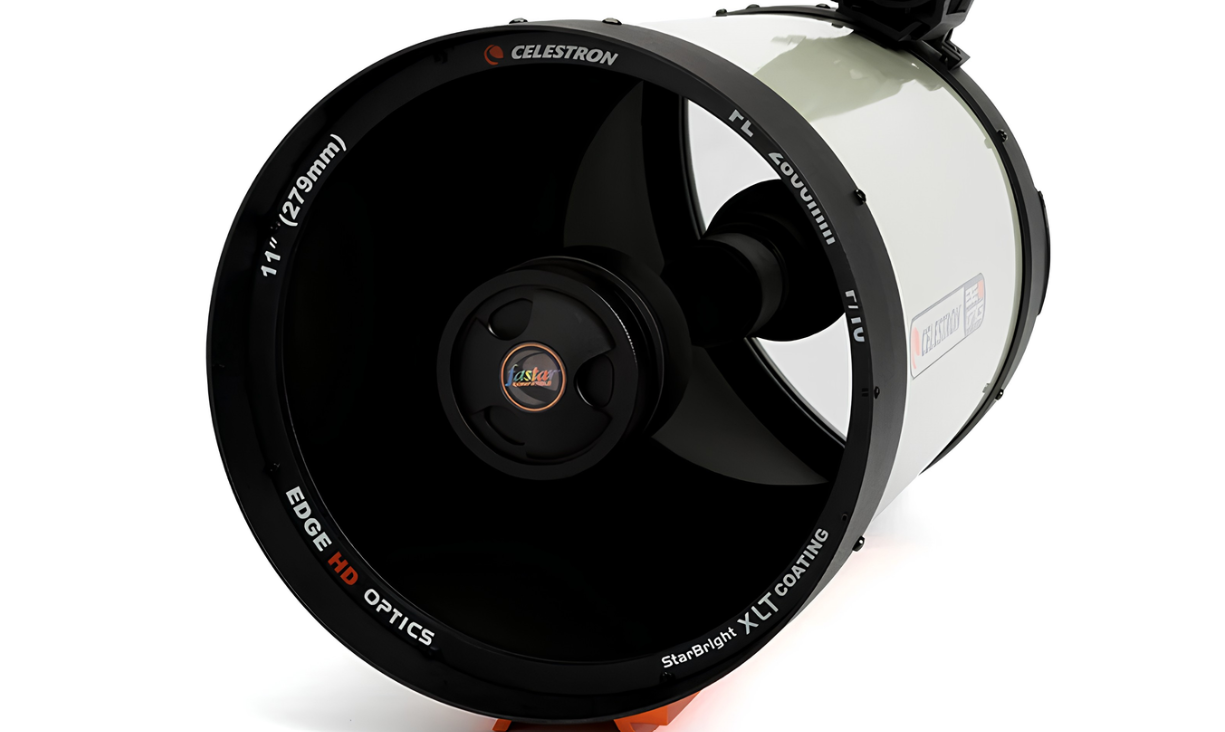 Celestron 11" EdgeHD front objective. 