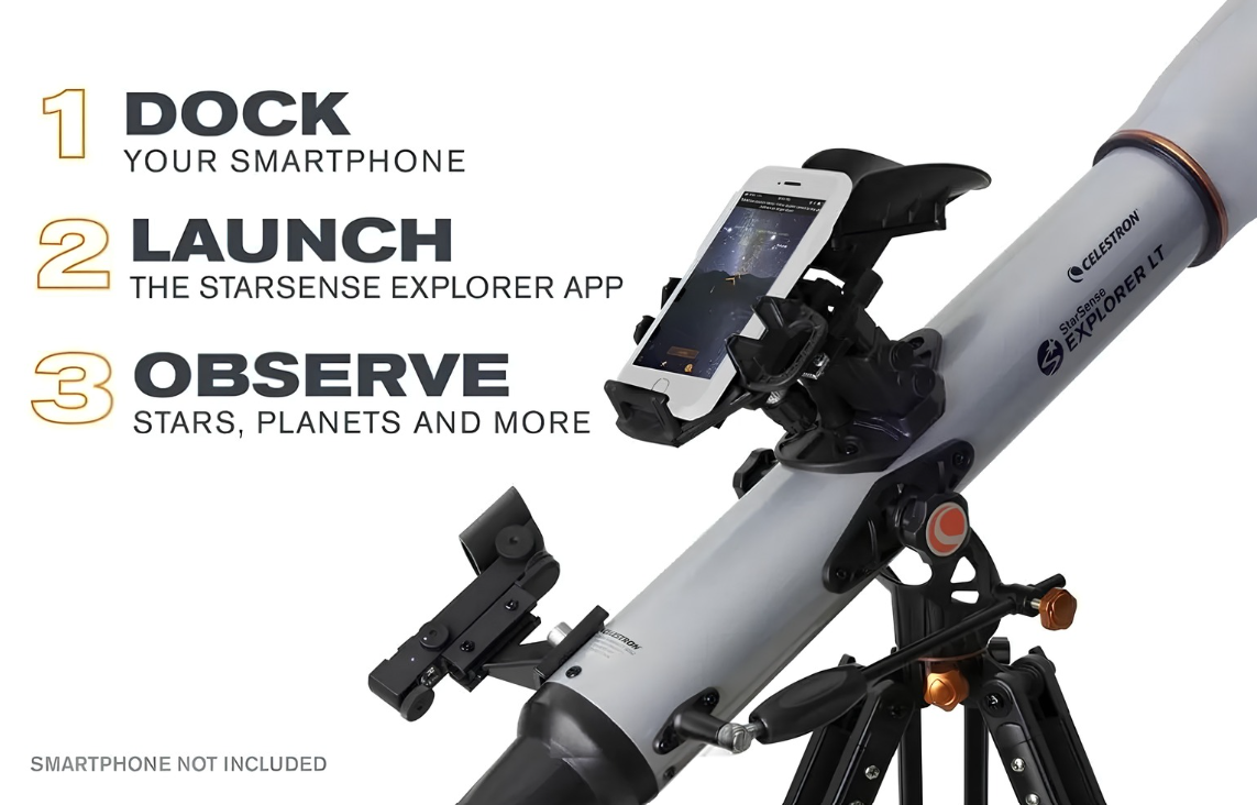 Celestron StarSense Explorer LT 80AZ App-Enabled Refractor