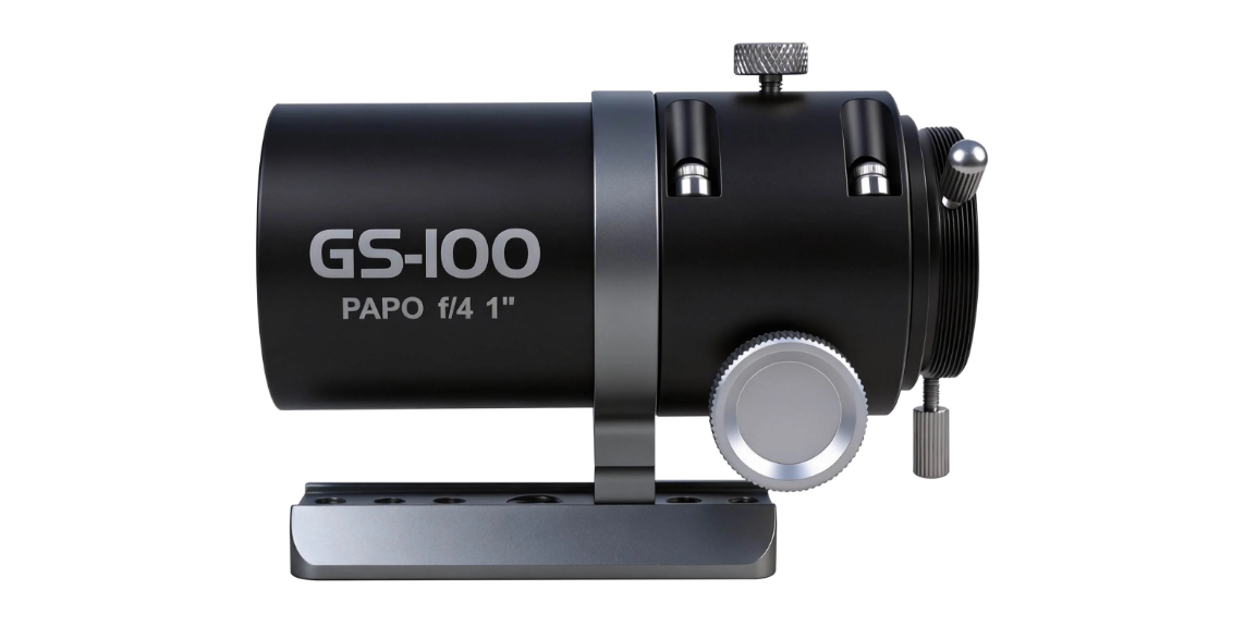 ToupTek GS Series guide scope with ToupTek planetary and guide cameras attached for astrophotography and guiding