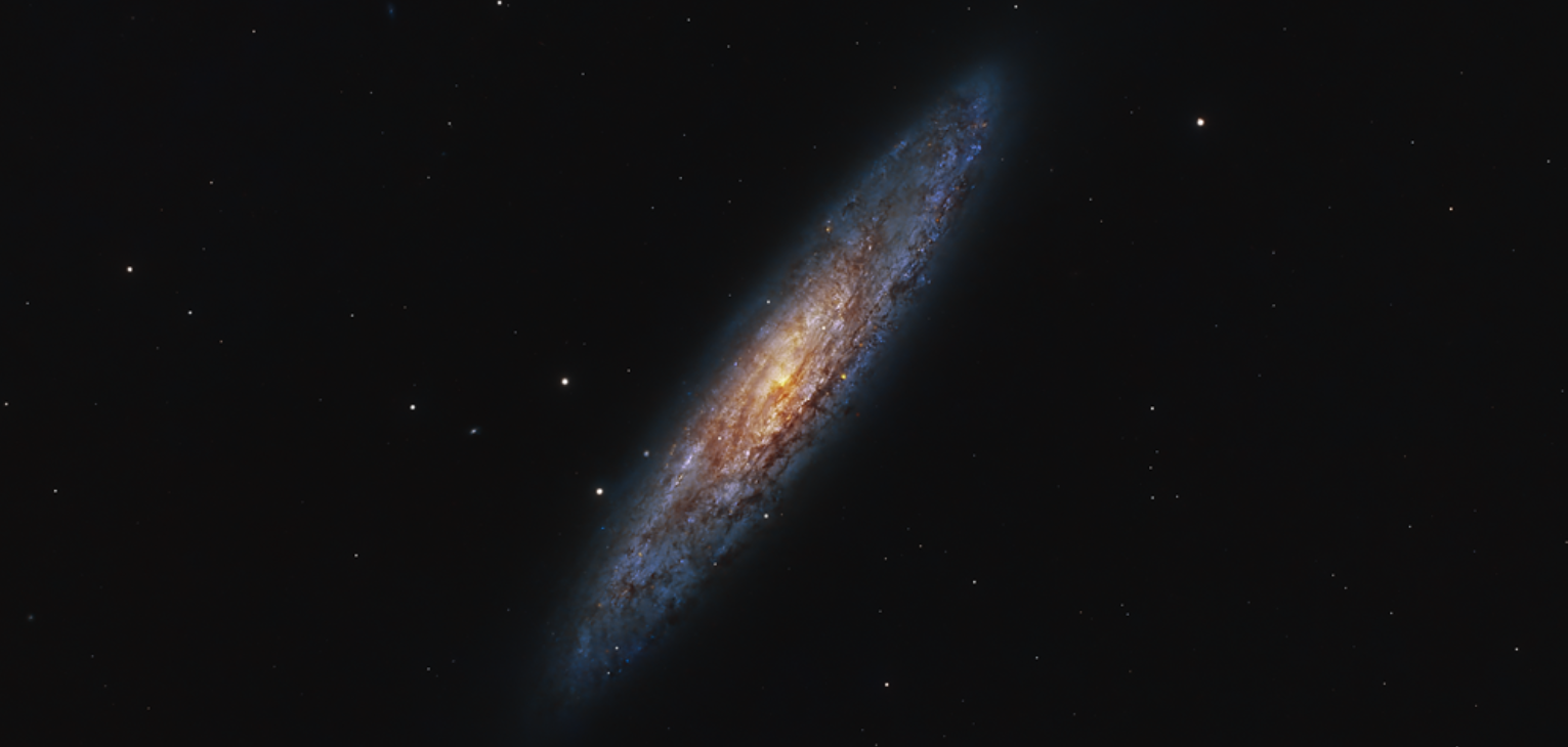 Galaxy astro image example. 