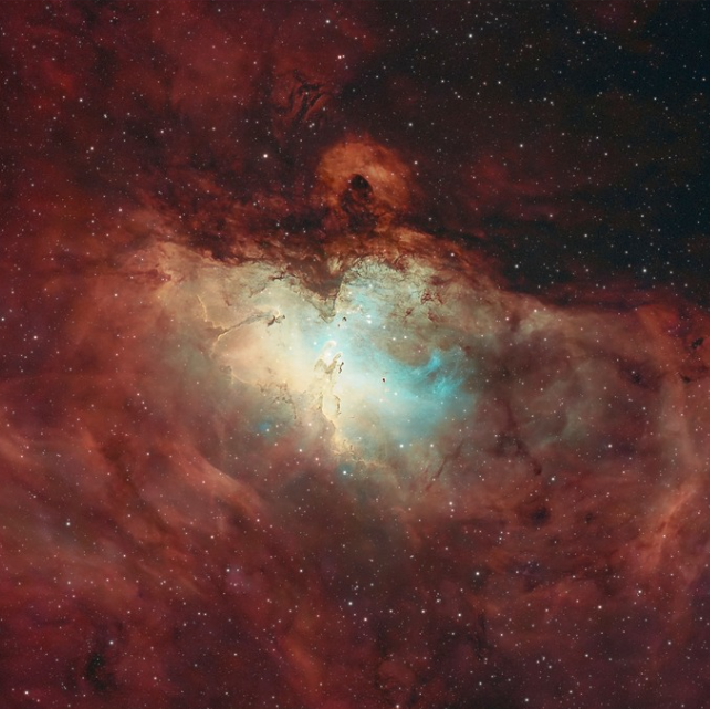 Iris Nebula - Single 80mm Example