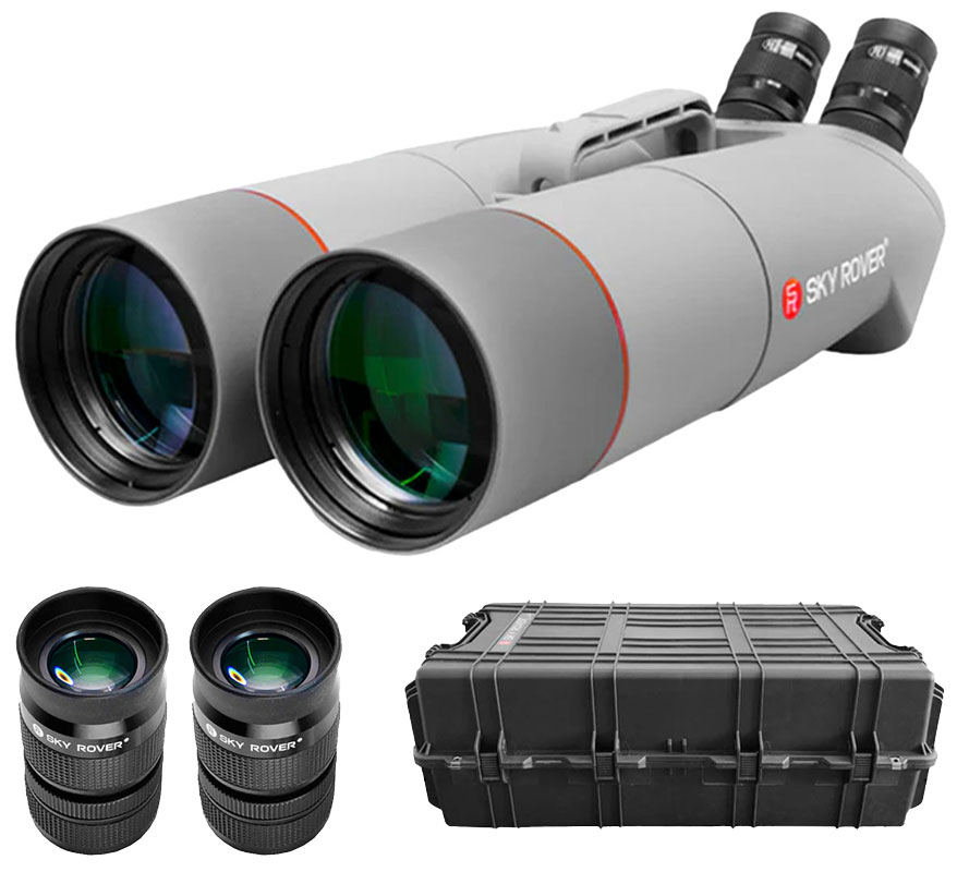 Sky Rover 100mm 45° APO Giant Binoculars - What's in the Box