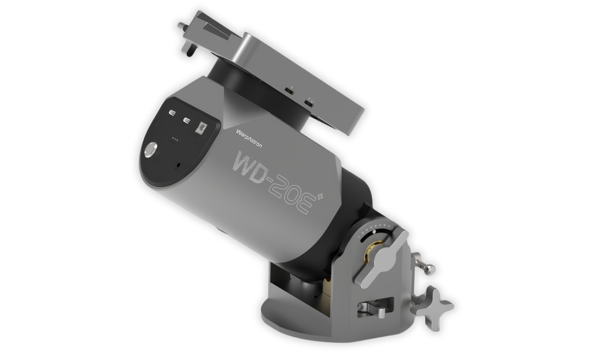 WARPDRIVE WD-20EP mount head side view.