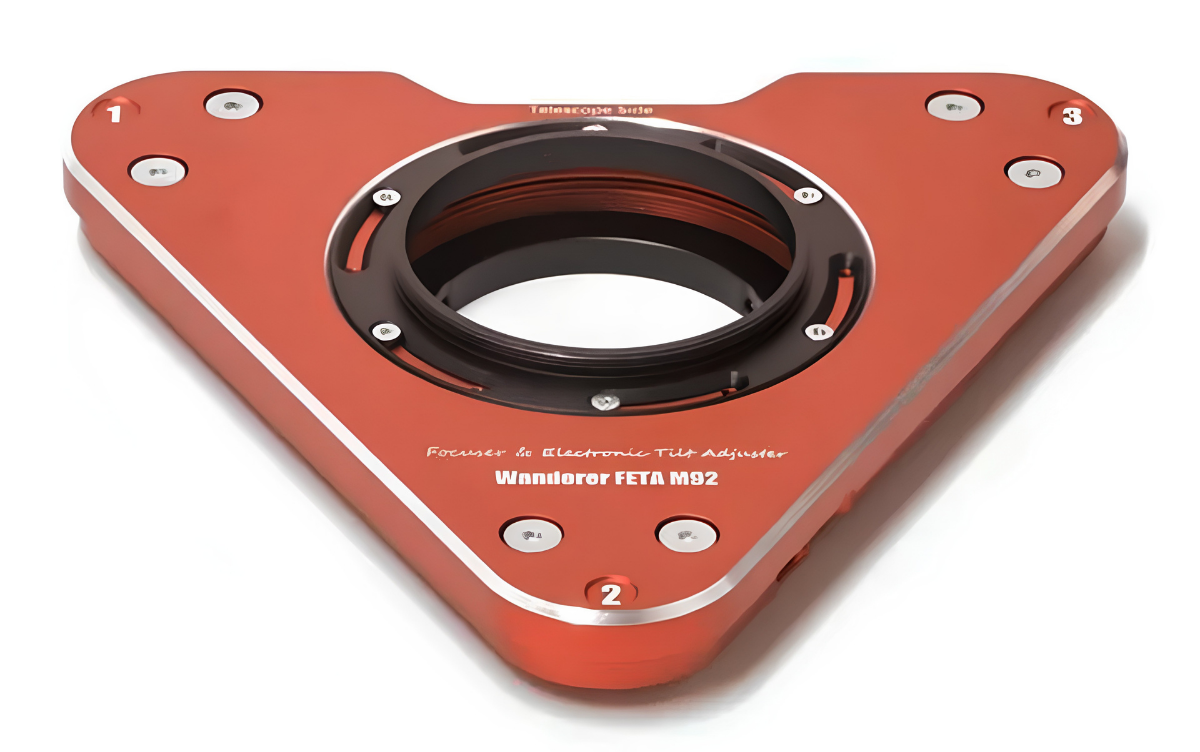 WandererAstro Wanderer FETA M92 Focuser & Electronic Tilt Adjuster multiple adapters for flexible mounting options.