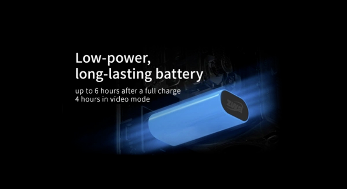 The ZWO Seestar S30 low power long lasting battery