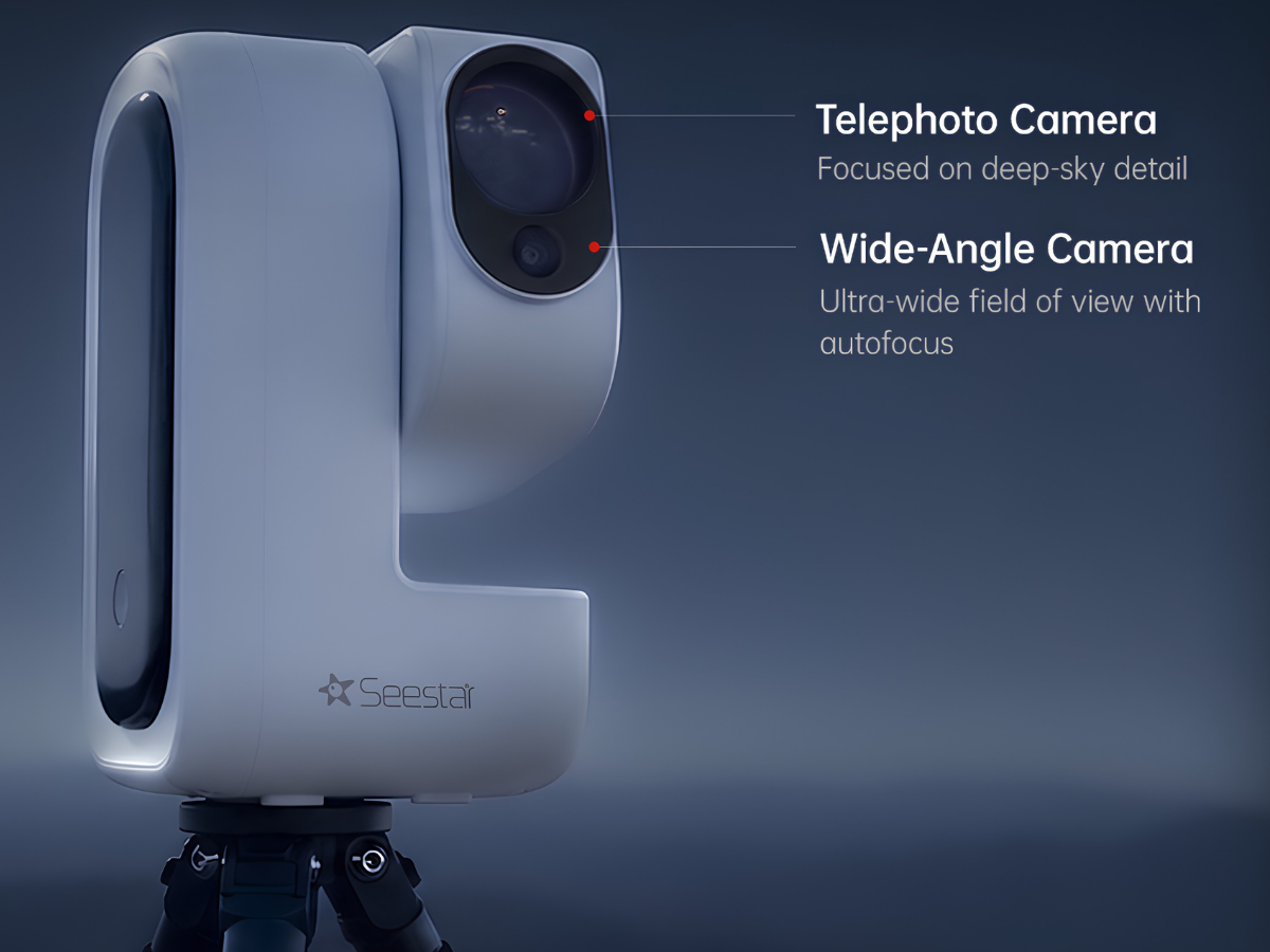 ZWO Seestar S50 new dual-camera with 4K resolution in both.