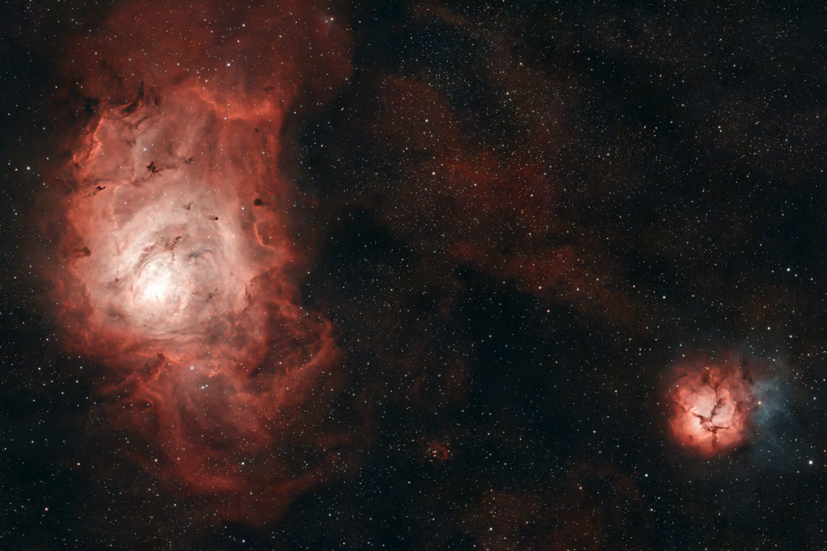 Lagoon & Trifid Nebulae