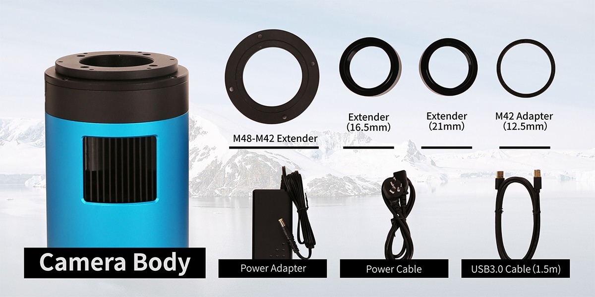 Astronomy Camera ToupTek - What's in the Box?