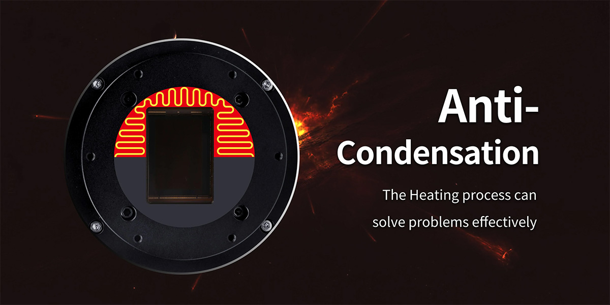 ToupTek ATR432M Cooled Mono Astronomy Camera - ANTI-DEW