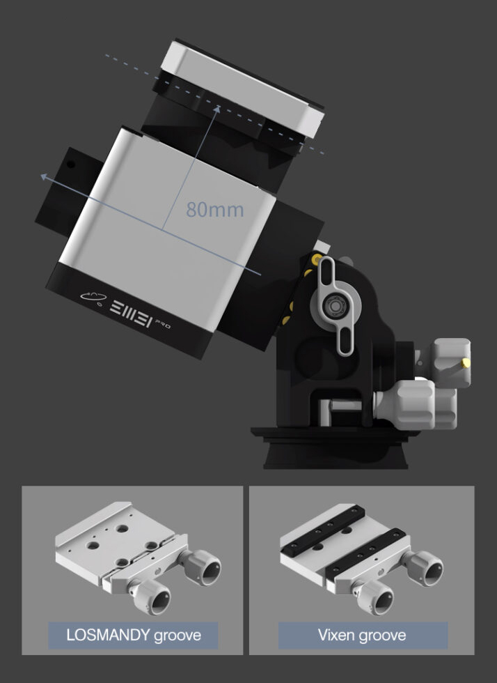 EM31 Pro Strain Wave Equatorial Mount - Heavy Load Capacity