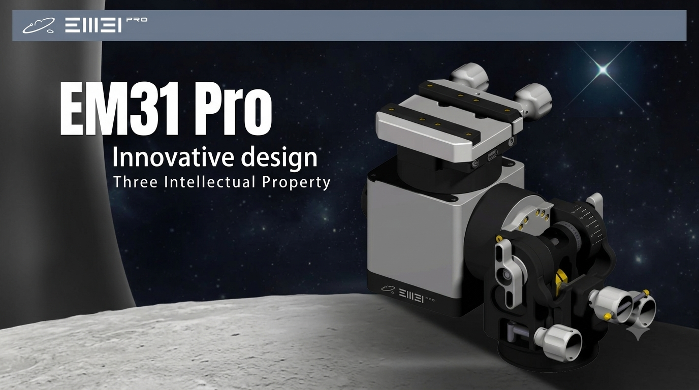 Overview of the new EM31 Pro Strain Wave Equatorial Mount