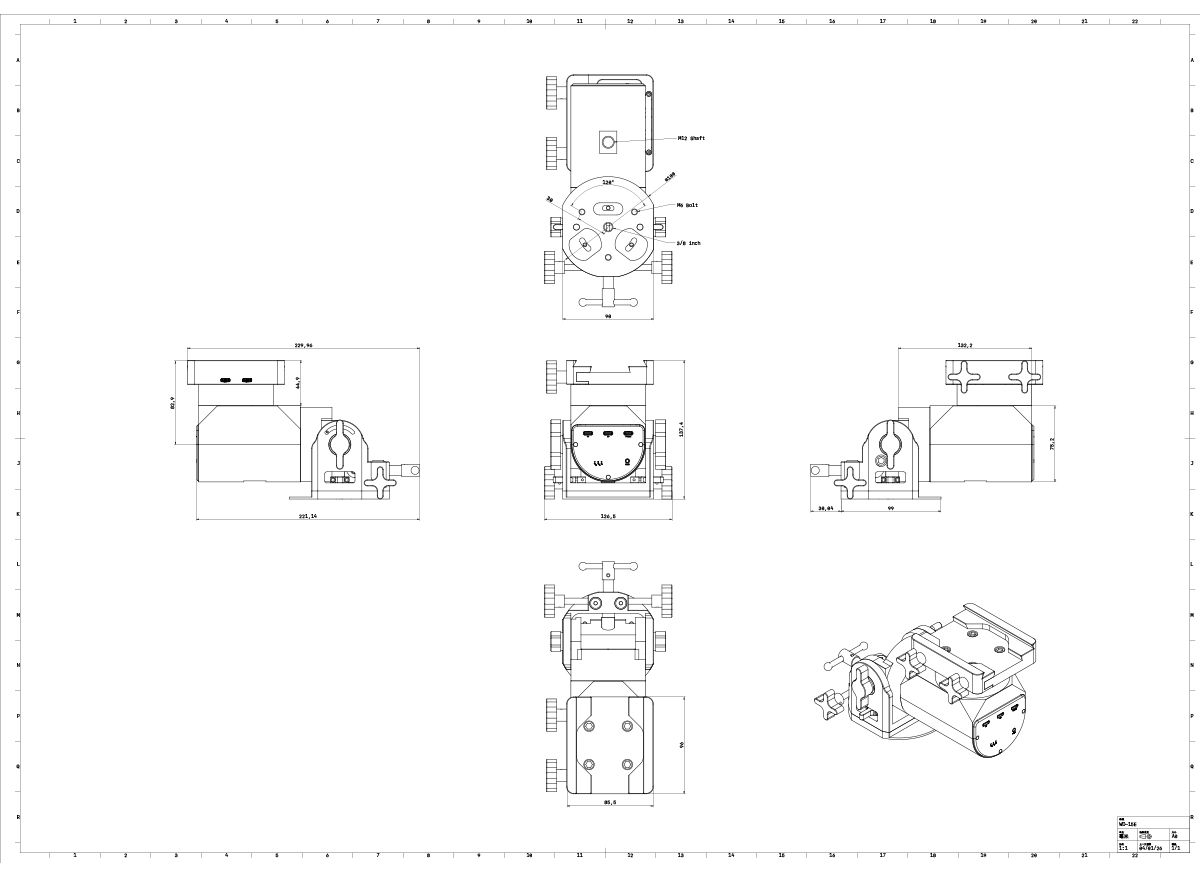 WarpDrive WD-15E structrual diagram.