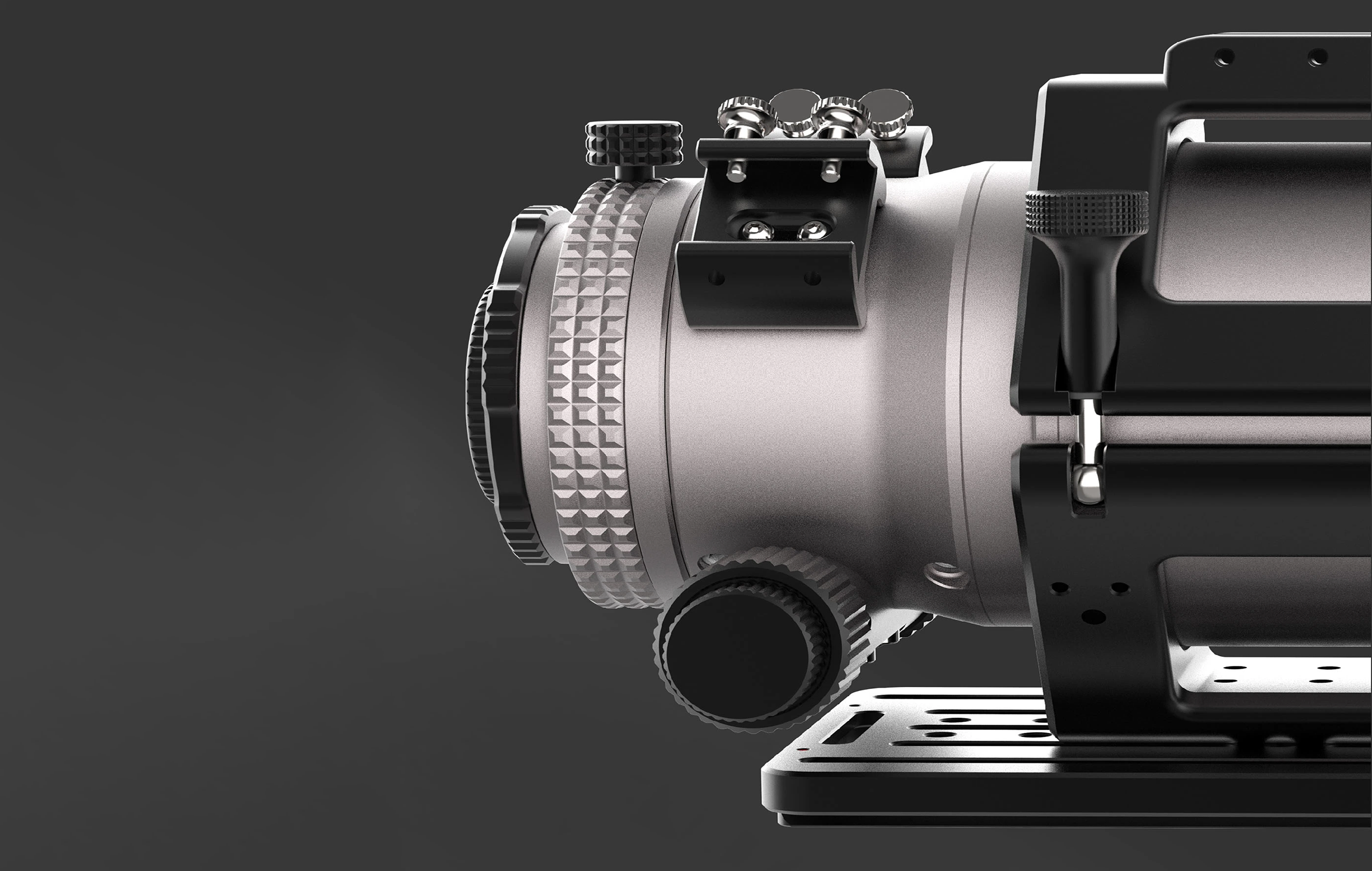Askar SQA106 rear end and focuser 