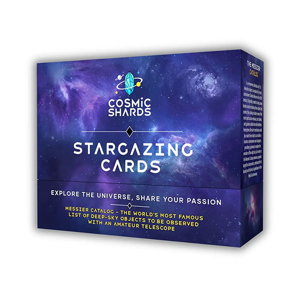 Cosmic Shards Stargazing Cards - Messier Catalog