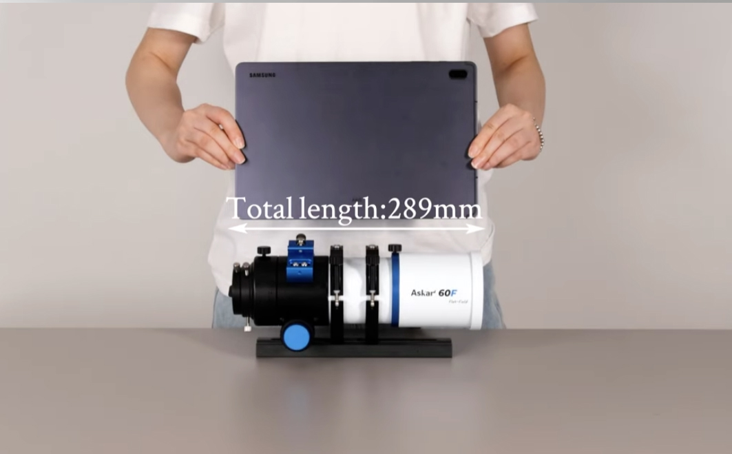 Askar 60F is the same size as a tablet.
