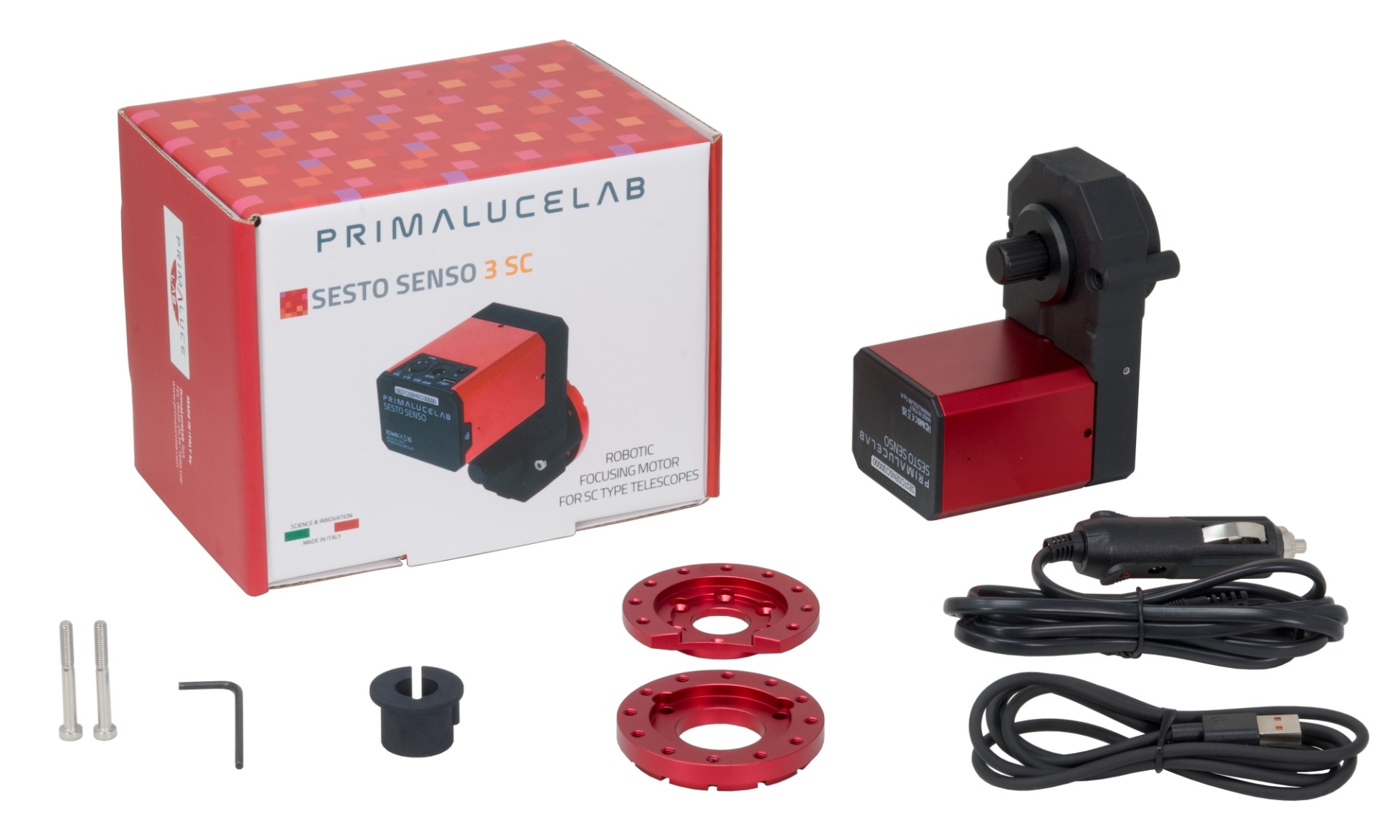 PrimaLuceLab Prima Luce Lab SESTO SENSO 3 SC - What's In the Box