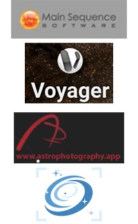  Sequence Generator Pro (SGPro), Voyager Astrophotography Automation, Astrophotography Tool (APT), Nighttime Imaging &lsquo;N&rsquo; Astronomy (N.I.N.A)
