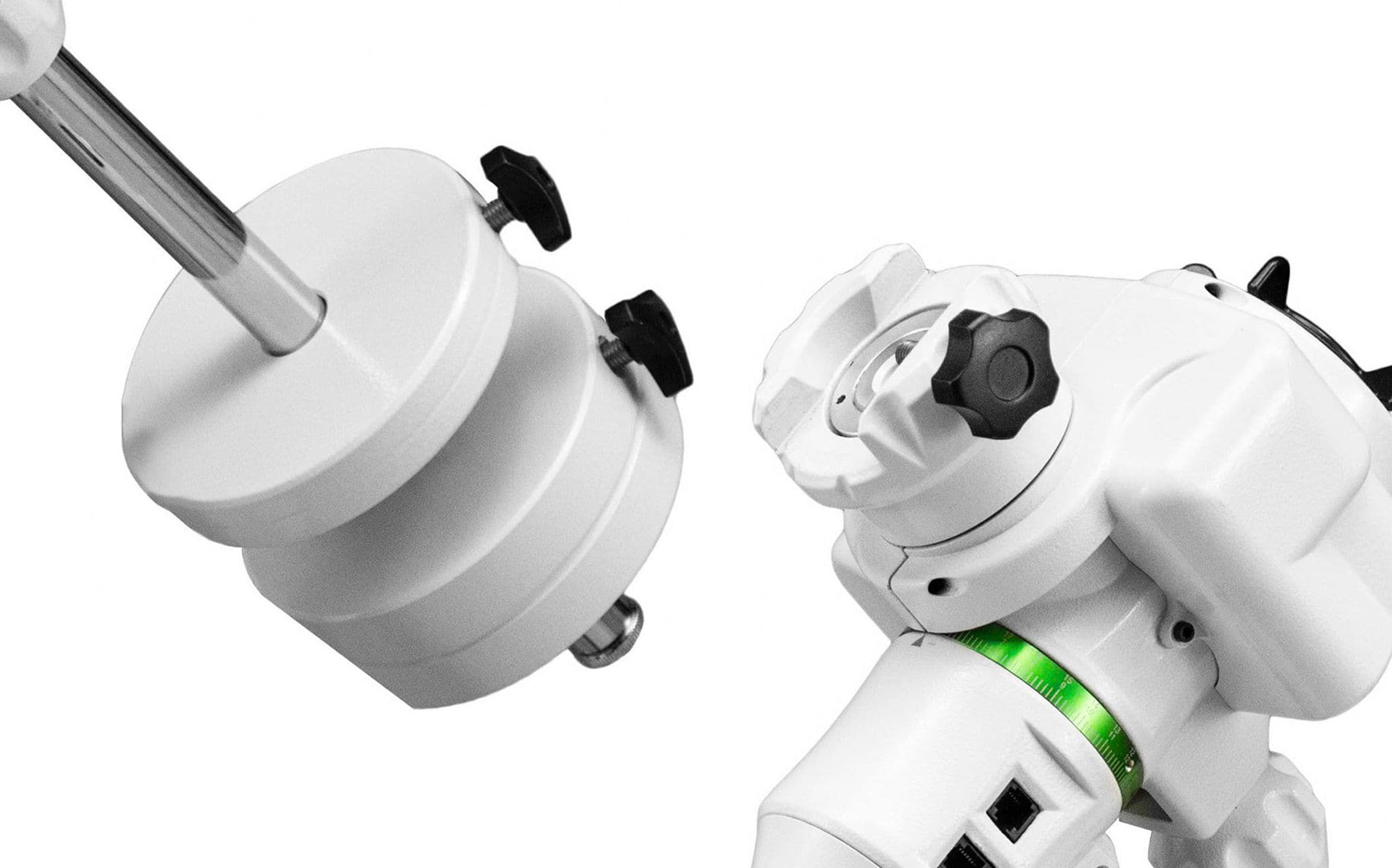 Sky-Watcher EQ-AL55i Pro counterweights offered.