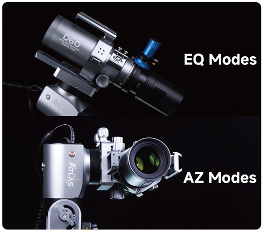 ATLAS Series SH20 Equatorial Mount from ToupTek Astro - EQ / Alt-Az Dual Modes