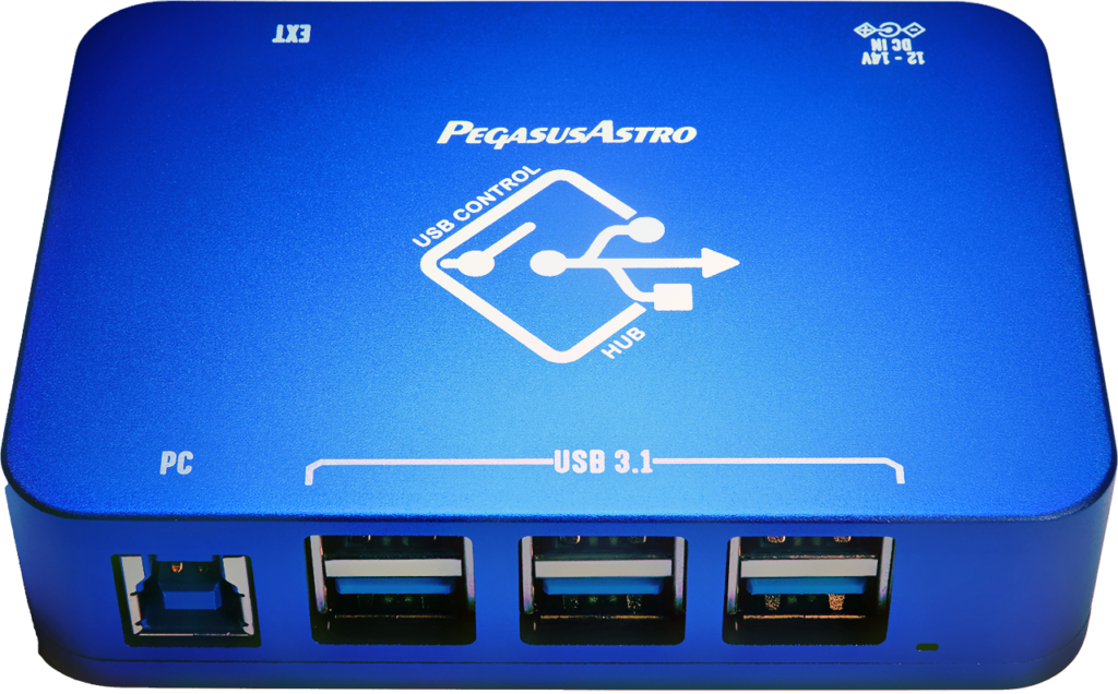Pegasus Astro USB Hub: 6 x USB3.1 Active Ports &ndash; Delivers 2.5A each