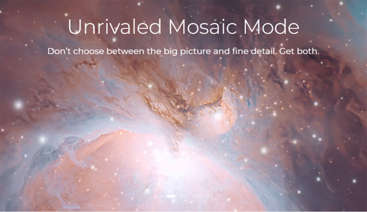 Vaonis Vespera III Smart Telescope - Mosaic Mode